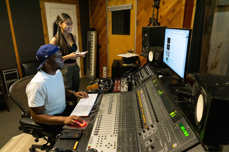 music recording studios